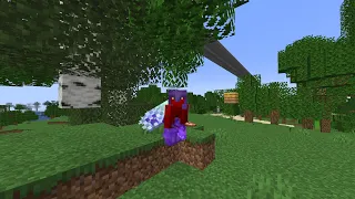 Chopping Trees for 50 Days In Survival Minecraft