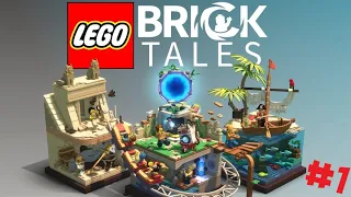 Lego Brick Tales - Часть #1 | СОБИРАЕМ КОНСТРУКТОР ЛЕГО В ИГРЕ! СЛОЖНЫЕ ГОЛОВОЛОМКИ В ДЖУНГЛЯХ!