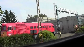 Railway Border Ukraine-Hungary (Chop-Zahony) by local train ウクライナからハンガリーを鉄道で越えてみました