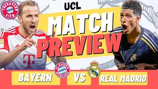 Bayern Munich Vs Real Madrid Preview - Champions League - Preview + Line up!