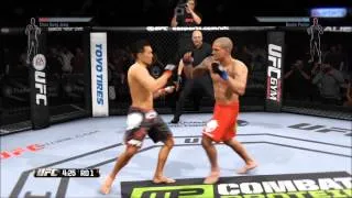 EA Sports UFC - Chan Sung Jung vs Dustin Poirier Gameplay (PS4 HD) [1080p]