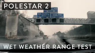 Polestar 2 winter rain range test - Can I get 200 miles!?