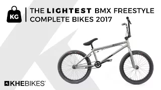 KHEbikes - the lightest BMX freestyle complete bikes 2017