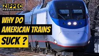 Why do American trains suck? Unveiling the slow and expensive reality