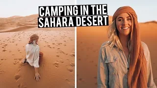 Best way to Experience the Sahara Desert | Camping in Merzouga, Morocco