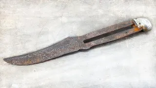 Restoration of a Western Knife - New Handle