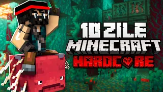 Supravietuiesc 10 ZILE in NETHER pe Minecraft Hardcore!