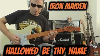 Iron Maiden - Hallowed Be Thy Name RIFF E SOLO