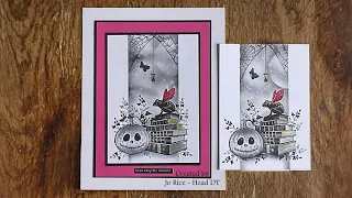 Frog and Pumpkin Wizardry by Jo Rice - A Lavinia Stamps Tutorial