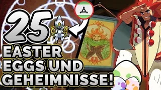 25 EASTER EGGS und GEHEIMNISSE in POKEMON welche du vielleicht nicht kennst!