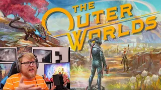 The Outer Worlds E3 2019 Trailer Reaction ll Beard Reacts!