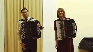 ВОЙТАРОВИЧ Сердце - Илона Савина и Никита Украинский / WOJTAROWICZ The Heart- "Fusion" Accordion Duo