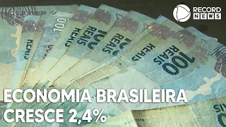 Economia brasileira cresce 2,4% no primeiro trimestre