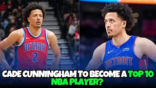 Bleacher Report believes Cade Cunningham will become a top 10 NBA player in the next five seasons