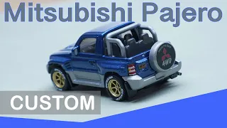 Hot Wheels Custom - Mitsubishi Pajero 90th vibes