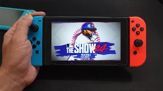 MLB The Show 24 Gameplay On Nintendo Switch OLED