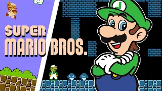 SUPER MARIO BROS. -  Full Game (As Luigi)