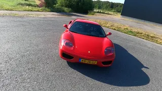 Ferrari 360 MODENA MANUAL autobahn RUN! FLAT OUT!