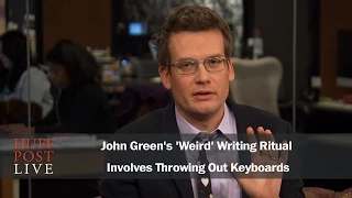 John Green's 'Weird' Writing Ritual Involves Throwing Out Keyboards