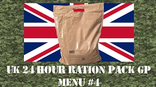 UK - 24HR Ration Pack GP Menu 4