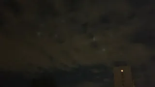 НЛО над Москвой Перово 24.07.21 в 22:20
