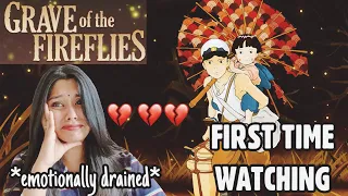 MY HEART💔 - Grave Of The Fireflies (1988) - Movie Reaction - FIRST TIME WATCHING