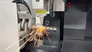 CNC Laser Tube Cutting Machine for Snake Bone Cutting | Golden Laser