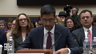 WATCH: Google CEO Sundar Pichai gives his opening statement to the House Judiciary Committee