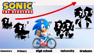 SONIC BOOM Growing Up From Junior To High School | Cartoon Wow