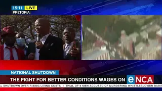 National Shutdown | The fight for better conditions wages on