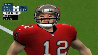 NFL 2K23 30 secs left in the half...Bucs up by four and Tom gets greedy...