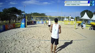 Vôlei de Praia Circuito Brasileiro Maio 2022 Sub 19 Marcos e Flavio vs Dudu e Gabriel