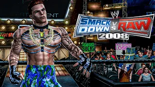 Smackdown Vs Raw 2008 - 24/7 MODE  Part 1 -  Heat Matches No Problems