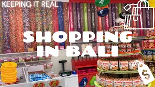 DIFFERENT SHOPS IN BALI🛍️🛒