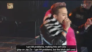 Ringa Linga [Eng Sub] - G-DRAGON x TAEYANG live 2013 SBS Gayo Daejun