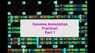 Genome Annotation Practical Part 1