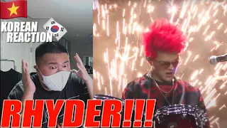 🇻🇳🇰🇷🔥Korean Hiphop Junkie react to Từ Chối Hiểu - Rhyder | Rap Việt 2023 (VN/ENG SUB)