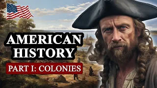 American History Part 1: Colonies | Colonization in 5 Minutes | The History of the America