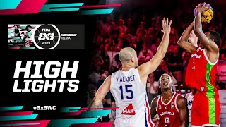 France 🇫🇷 vs Madagascar 🇲🇬 | Men | Game Highlights | FIBA 3x3 World Cup 2023