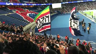 Ambiance de fou  CUP PSG-belgrade