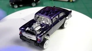 FIXING THIS 1:64 Hot Wheels EBAY FLAME JOB 55 Belair