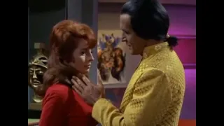 'Bold men from the past'. Khan Noonien Singh and Marla McGivers. Space Seed. Star Trek TOS.