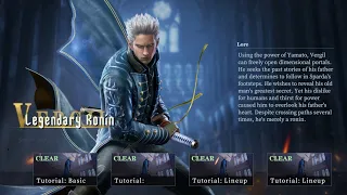 Vergil Legendary Ronin Character Skill Tutorial । DEVIL MAY CRY: Peak Of Combat ।