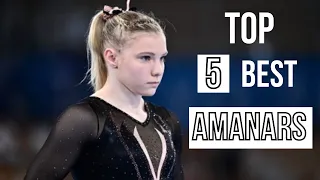 Jade Carey Top 5 *BEST* Amanars!!