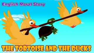 The Tortoise & The Ducks | Animated Short Stories | Moral Stories In English | Stories For Children