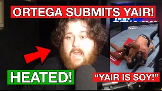 SALTY! The MMA Guru REACTS To Brian Ortega SUBMITTING Yair Rodriguez!