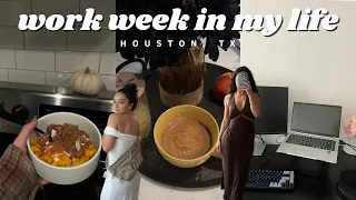 big 4 work week in my life: what I eat in a day working from home, recent purchases, deadline week😅