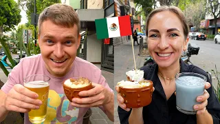 🇲🇽LA RAZON POR LA QUE ME QUEDO a VIVIR EN MÉXICO PARA SIEMPRE | RUSOS PROBANDO ESQUITES con TUETANO