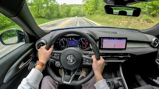2023 Alfa Romeo Tonale Veloce - POV First Drive (Binaural Audio)