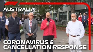 2020 Australian Grand Prix: Official Response To Coronavirus and Race Cancellation